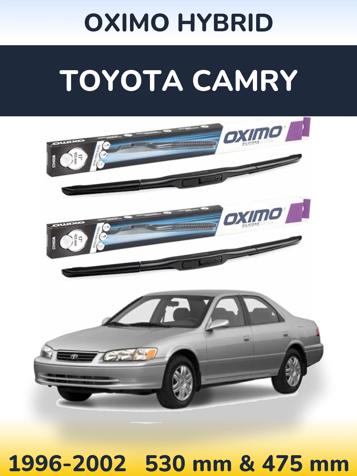 Ștergătoare Oximo Hybrid pentru Toyota Camry