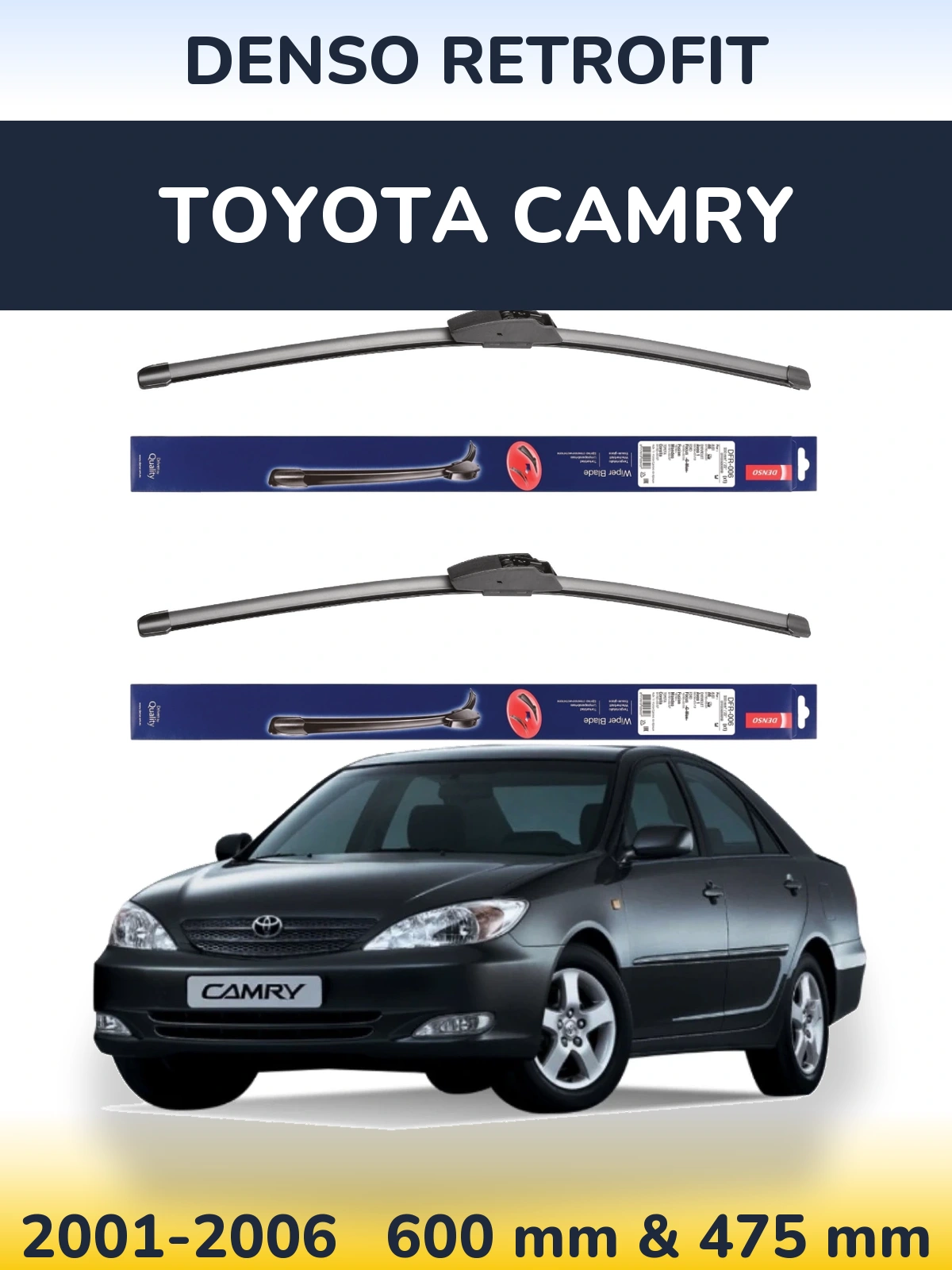 Ștergătoare Denso Retrofit pentru Toyota Camry