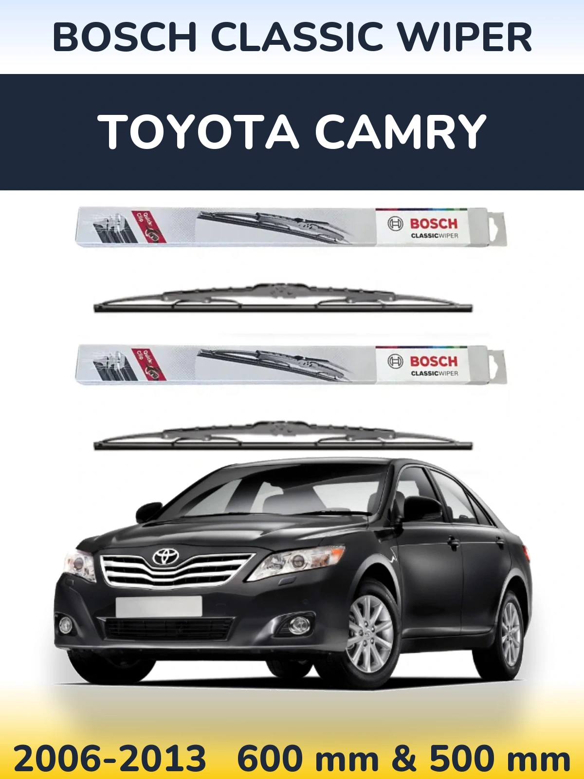 Ștergătoare BOSCH Classic Wiper pentru Toyota Camry