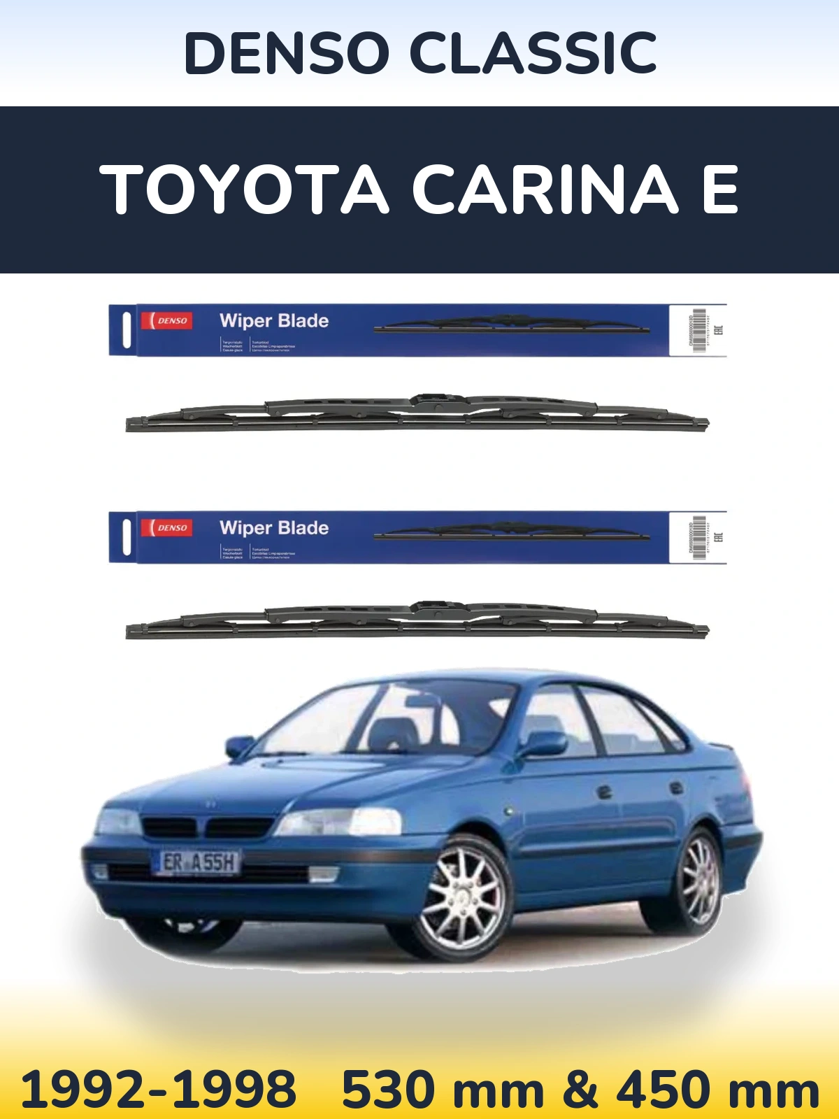Ștergătoare Denso Classic pentru Toyota Carina E