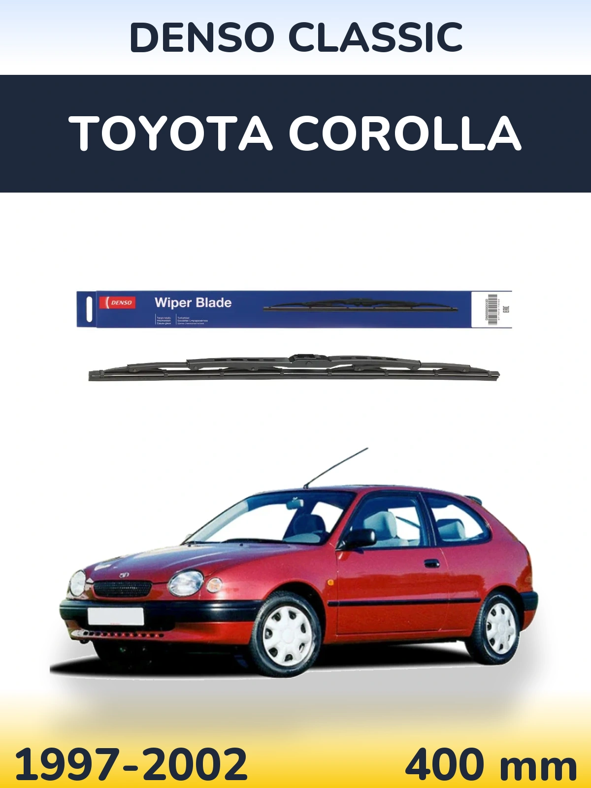 Ștergătoare Denso Classic pentru Toyota Corolla