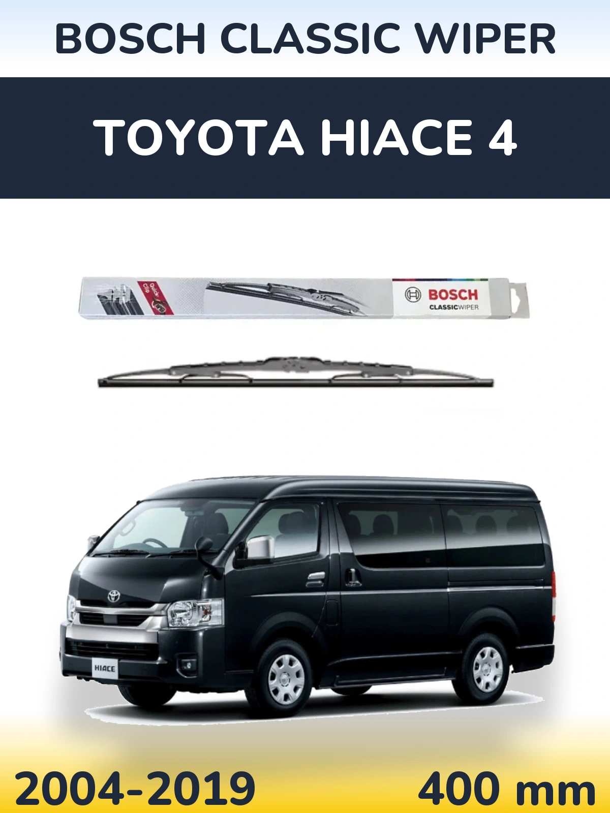 Ștergătoare BOSCH Classic Wiper pentru Toyota Hiace 4