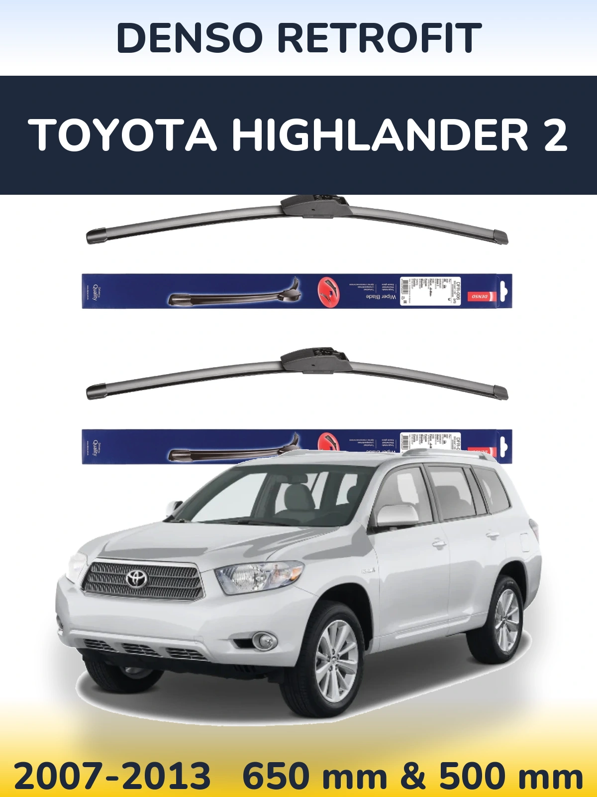 Ștergătoare Denso Retrofit pentru Toyota Highlander 2