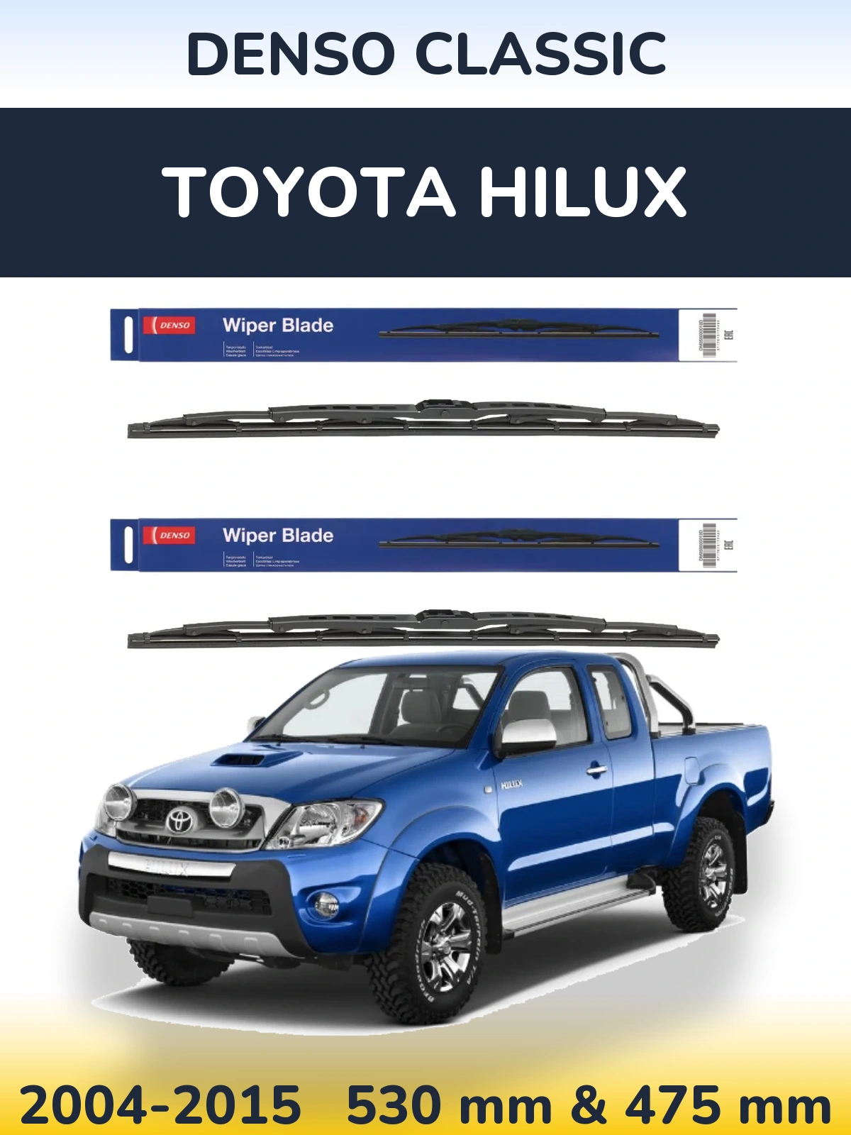 Ștergătoare Denso Classic pentru Toyota Hilux