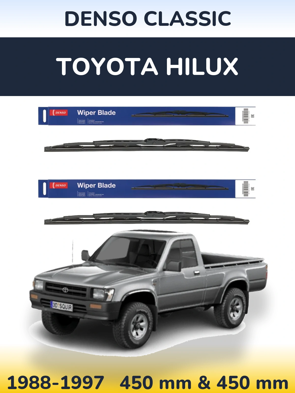 Ștergătoare Denso Classic pentru Toyota Hilux