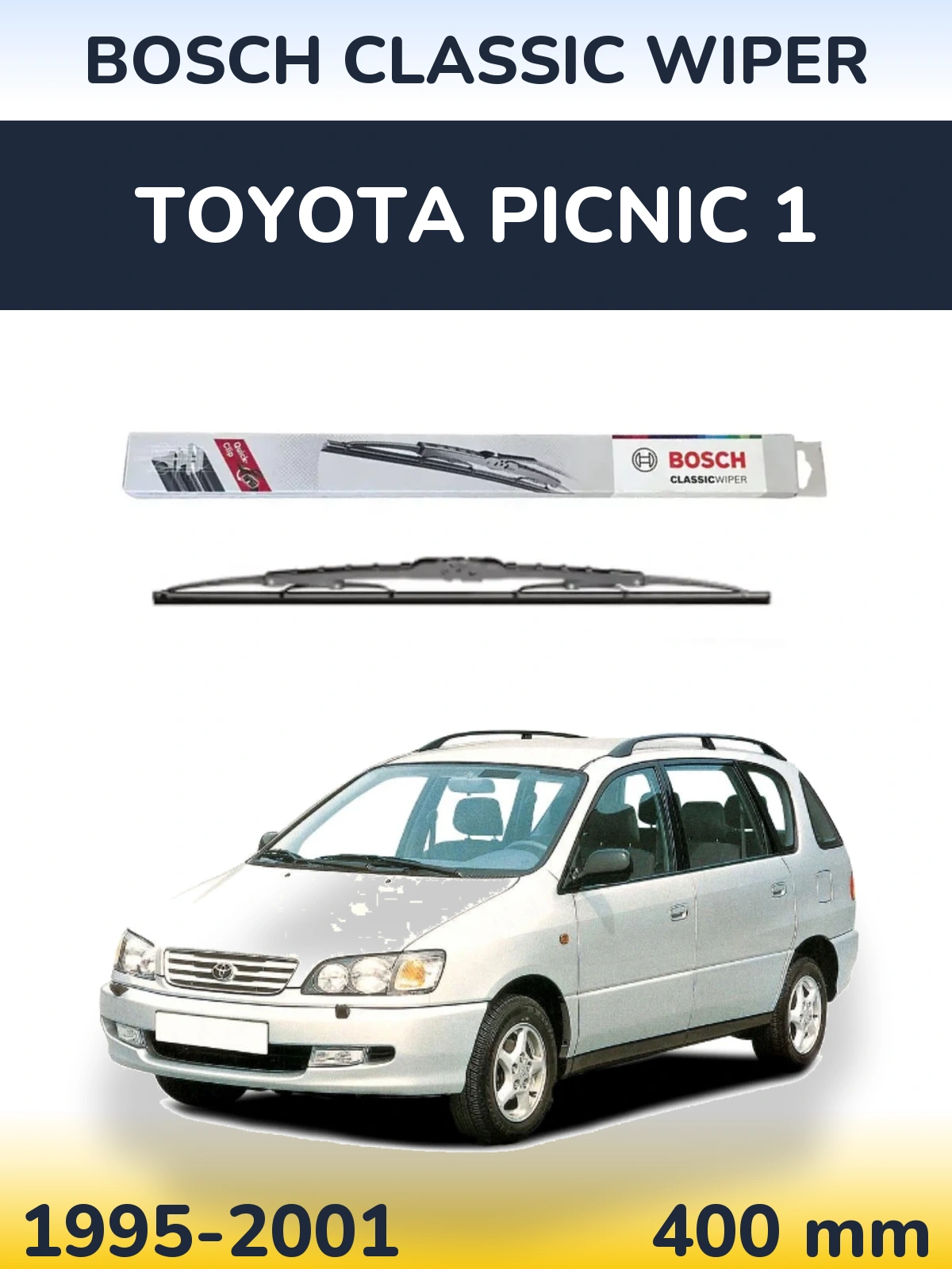 Ștergătoare BOSCH Classic Wiper pentru Toyota Picnic 1