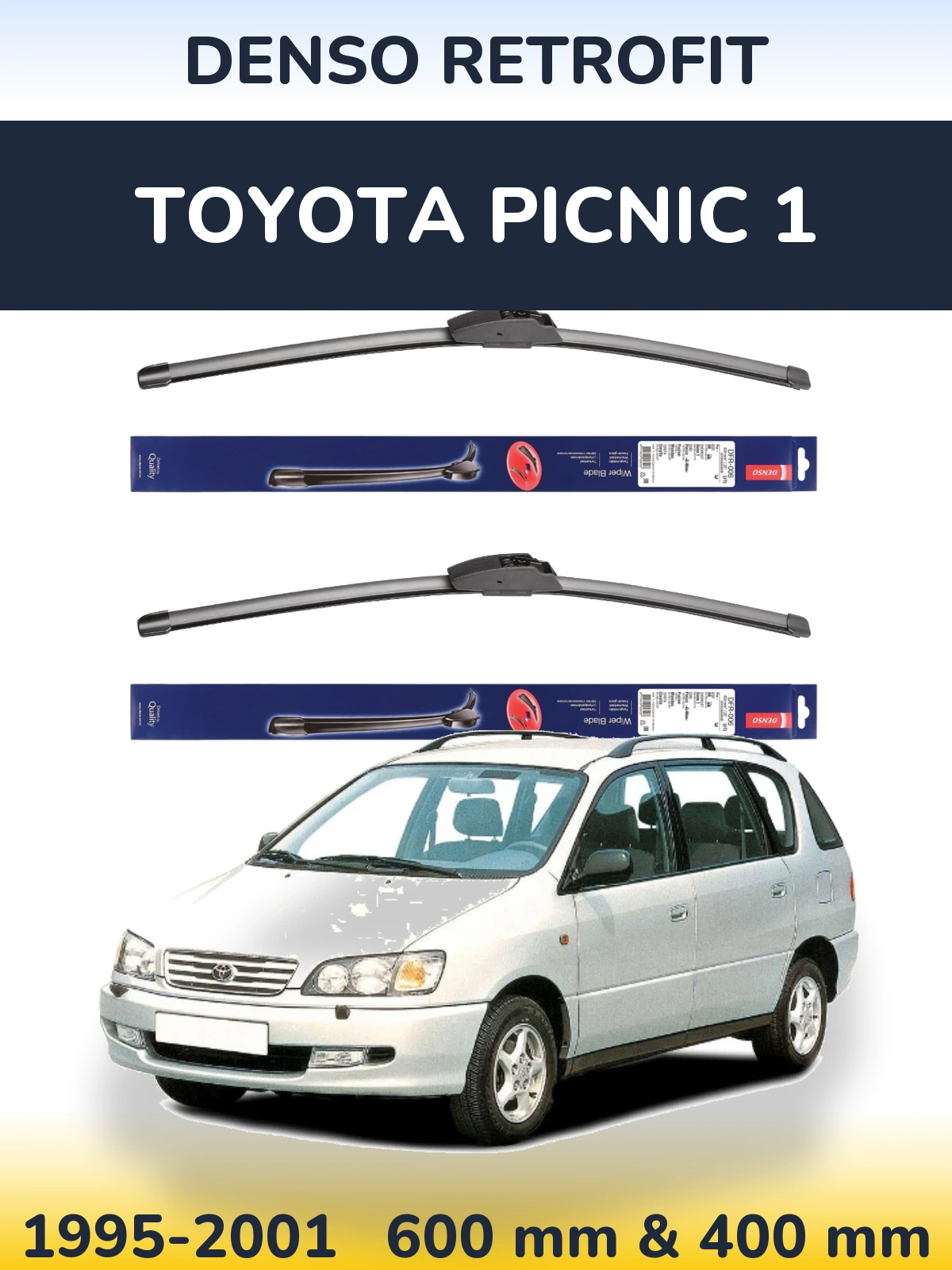 Ștergătoare Denso Retrofit pentru Toyota Picnic 1