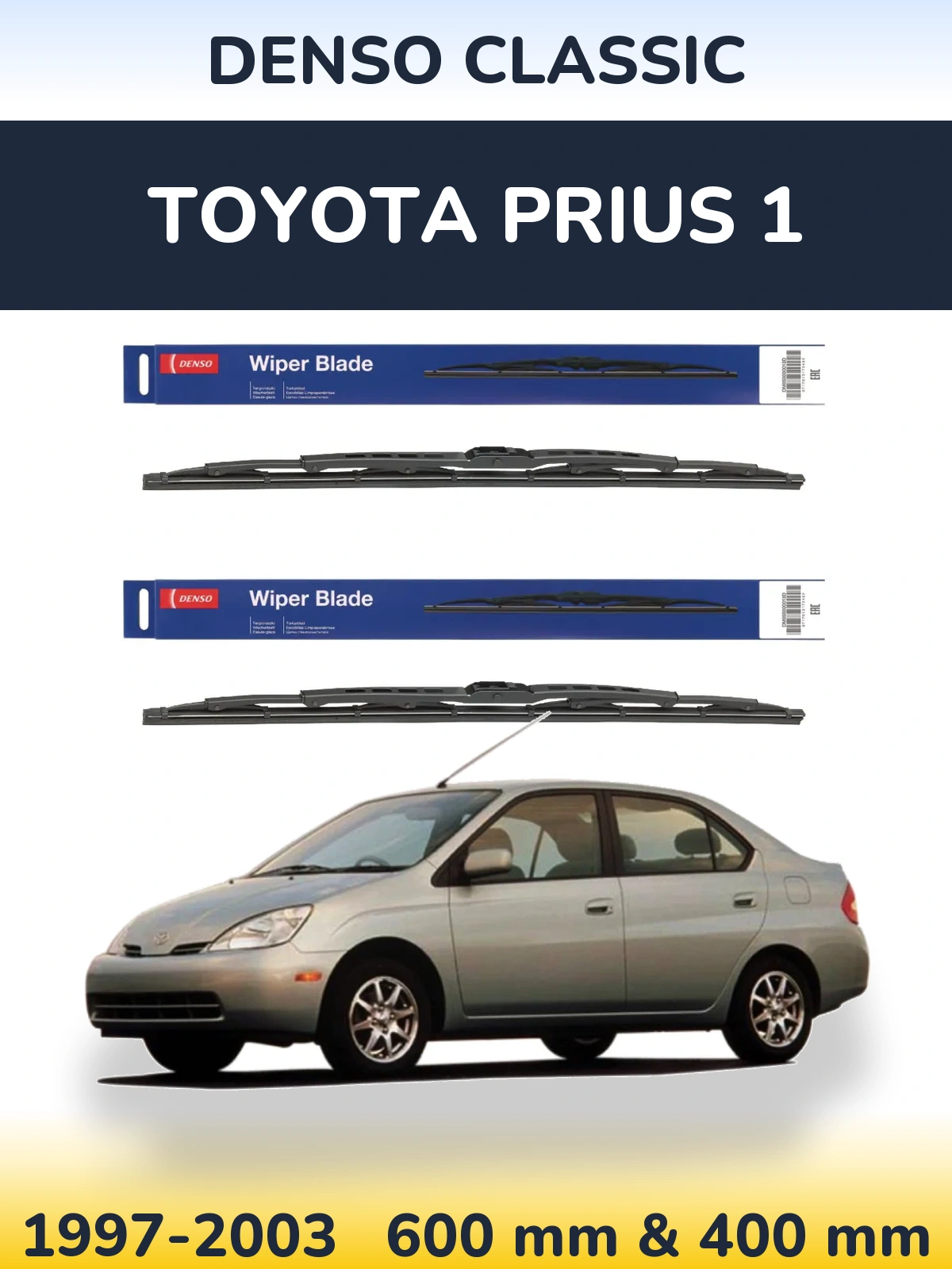 Ștergătoare Denso Classic pentru Toyota Prius 1