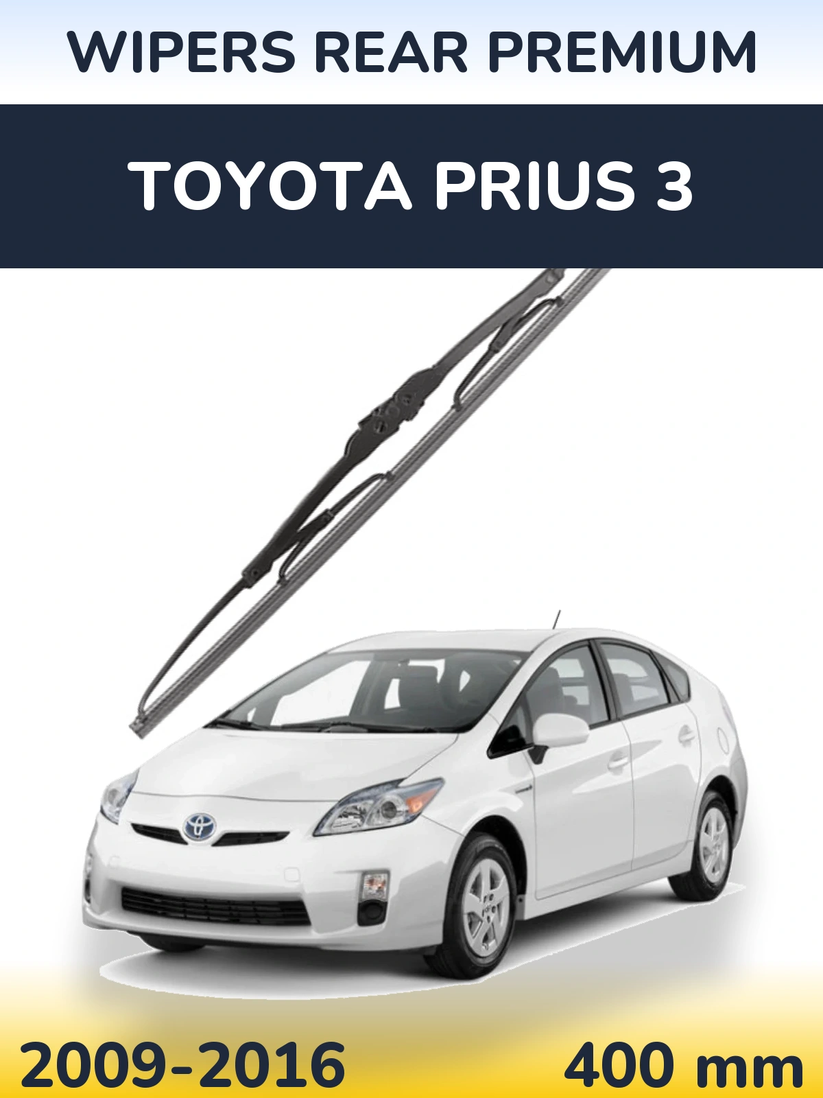 Ștergătoare WIPERS REAR PREMIUM pentru Toyota Prius 3