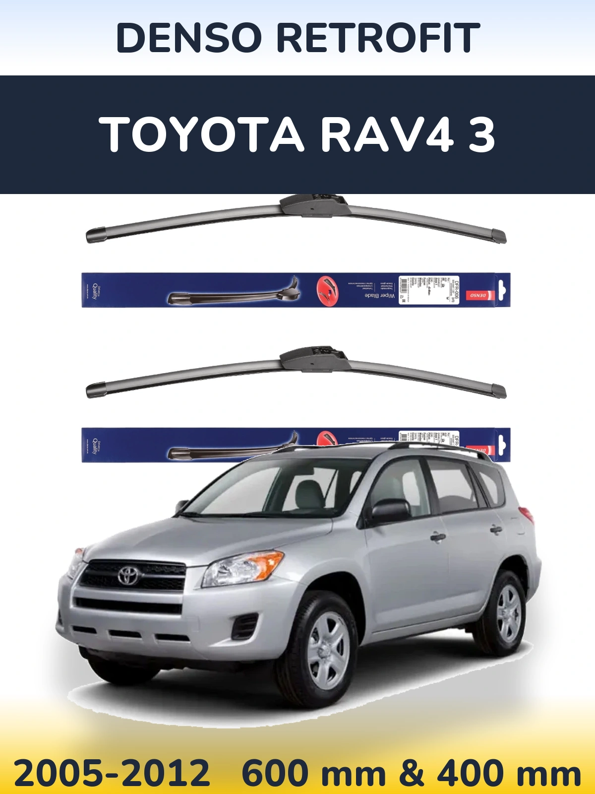 Ștergătoare Denso Retrofit pentru Toyota RAV4 3