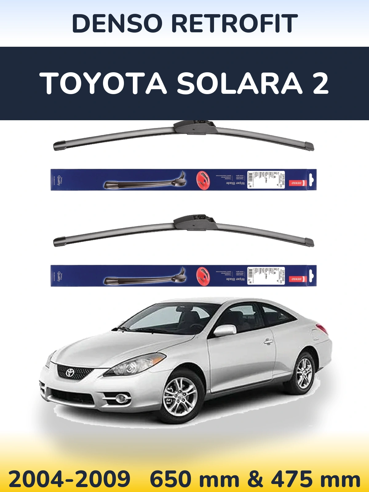 Ștergătoare Denso Retrofit pentru Toyota Solara 2