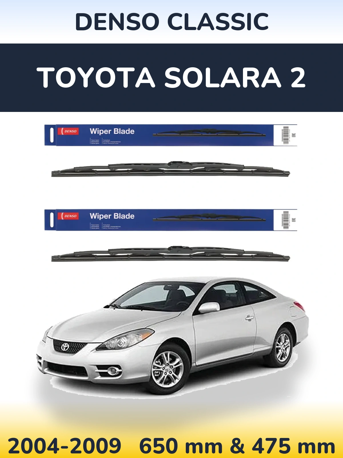 Ștergătoare Denso Classic pentru Toyota Solara 2