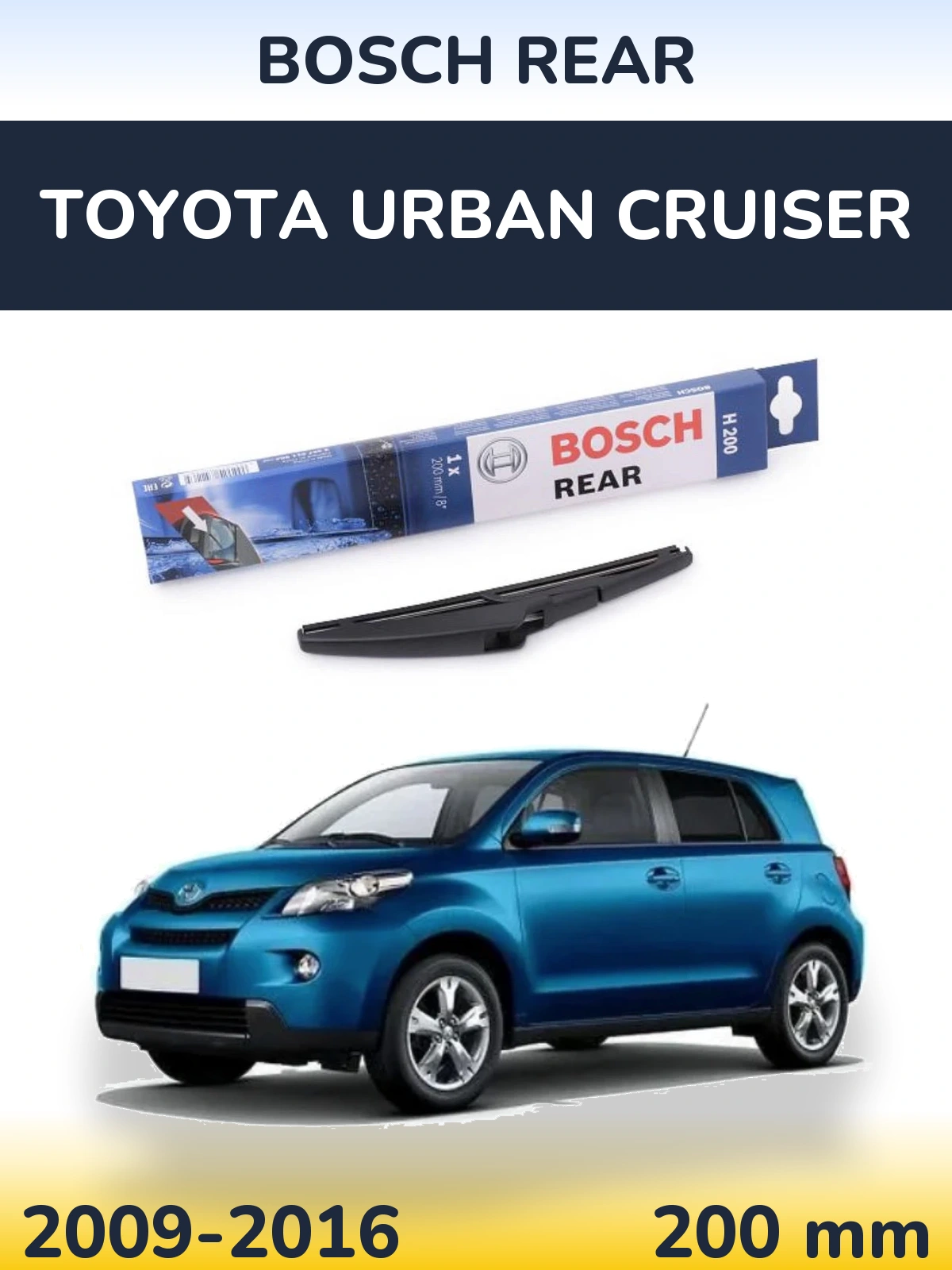 Ștergătoare BOSCH Rear pentru Toyota Urban Cruiser