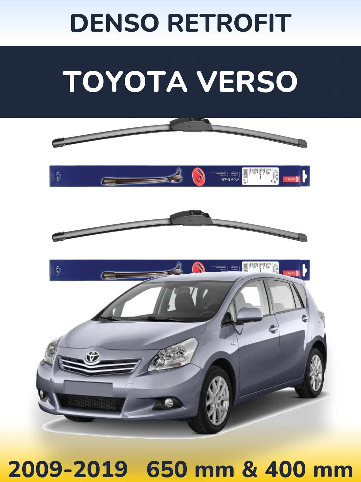 Ștergătoare Denso Retrofit pentru Toyota Verso