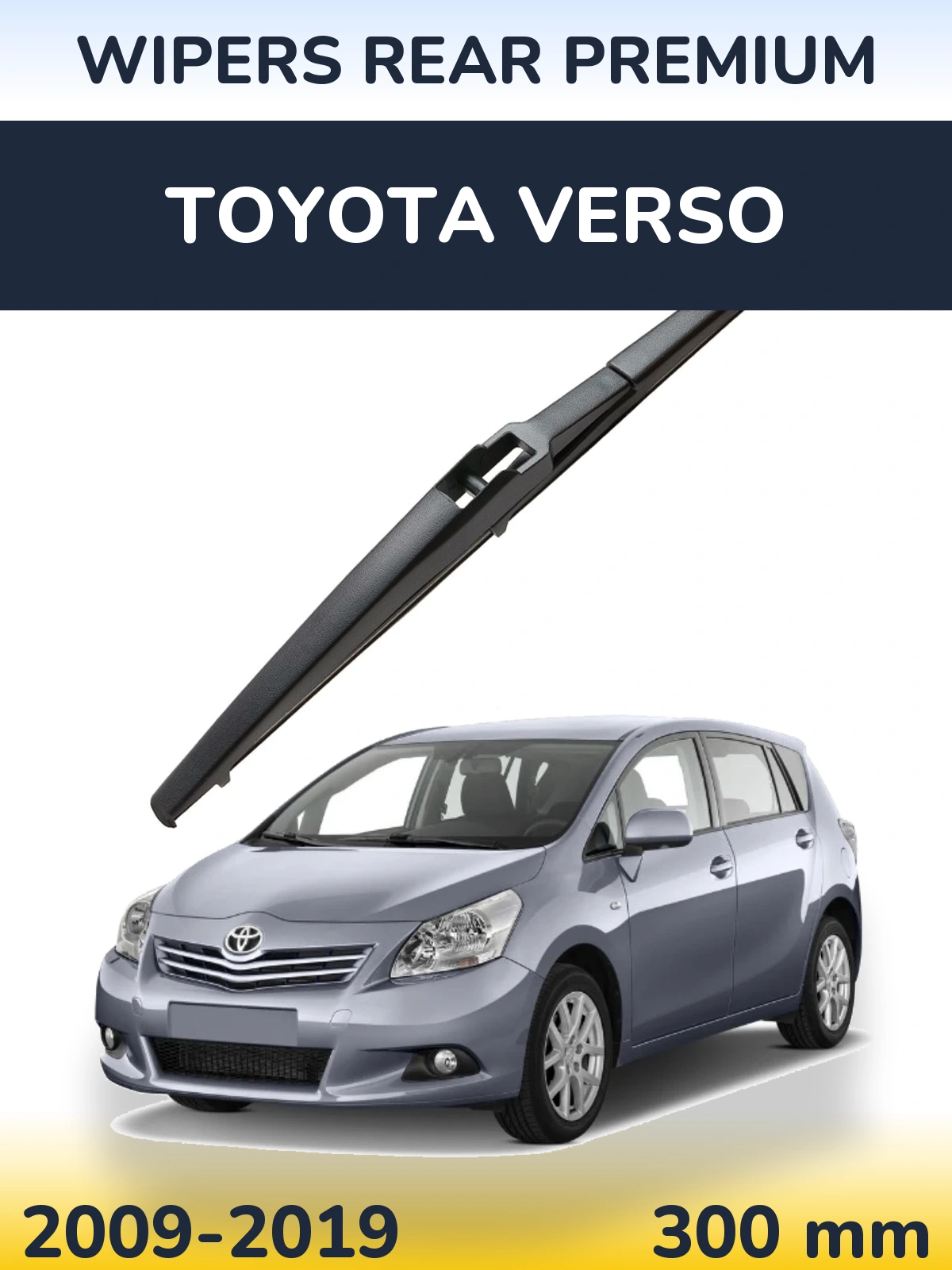 Rear wiper blade WIPERS REAR PREMIUM 300 mm for Toyota Verso 2009-2019