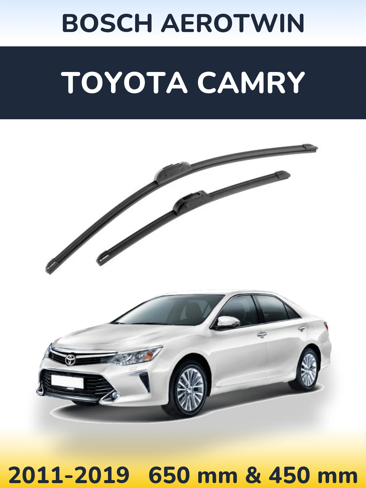 Ștergătoare BOSCH AeroTwin pentru Toyota Camry