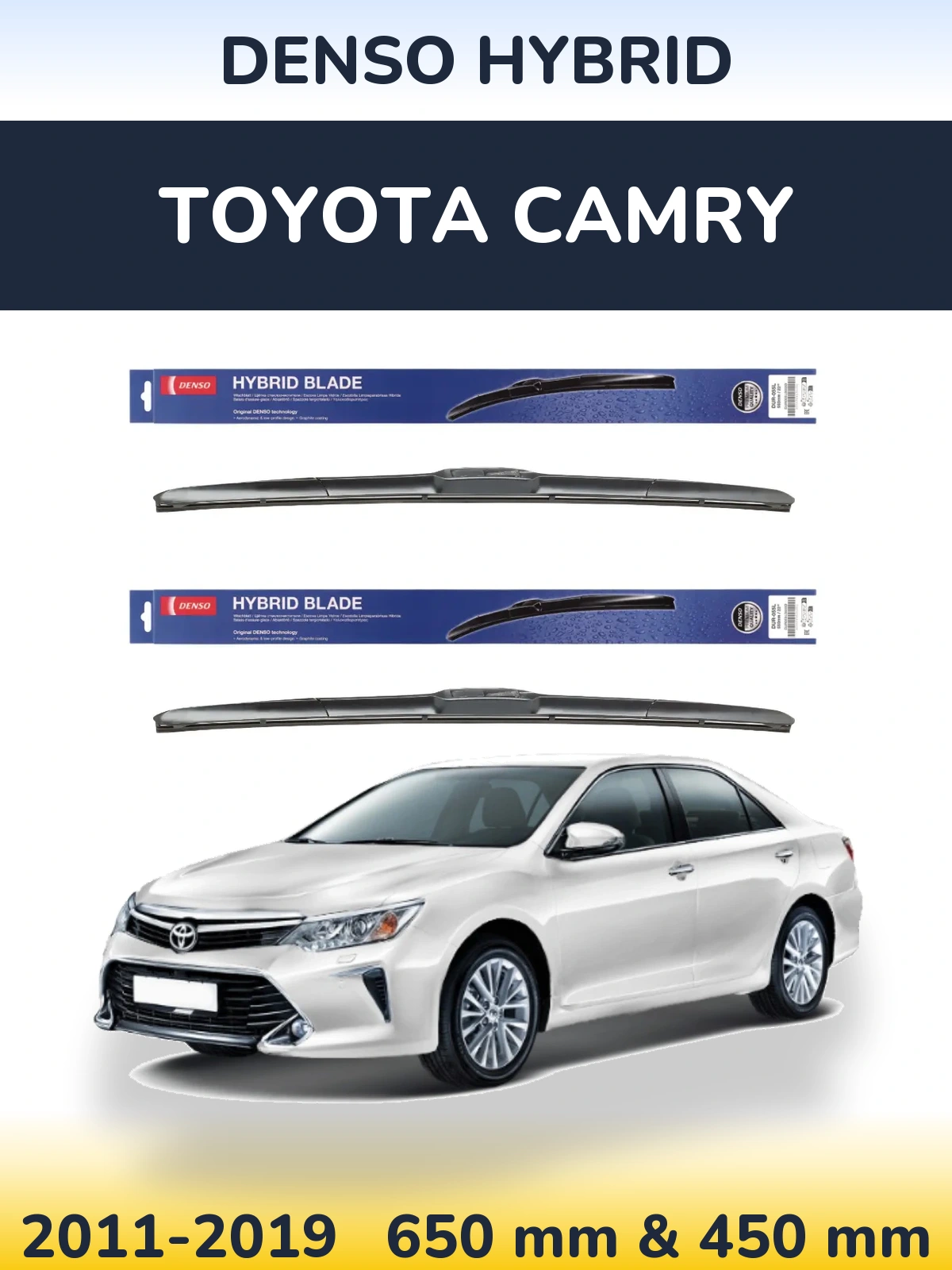 Ștergătoare Denso Hybrid pentru Toyota Camry