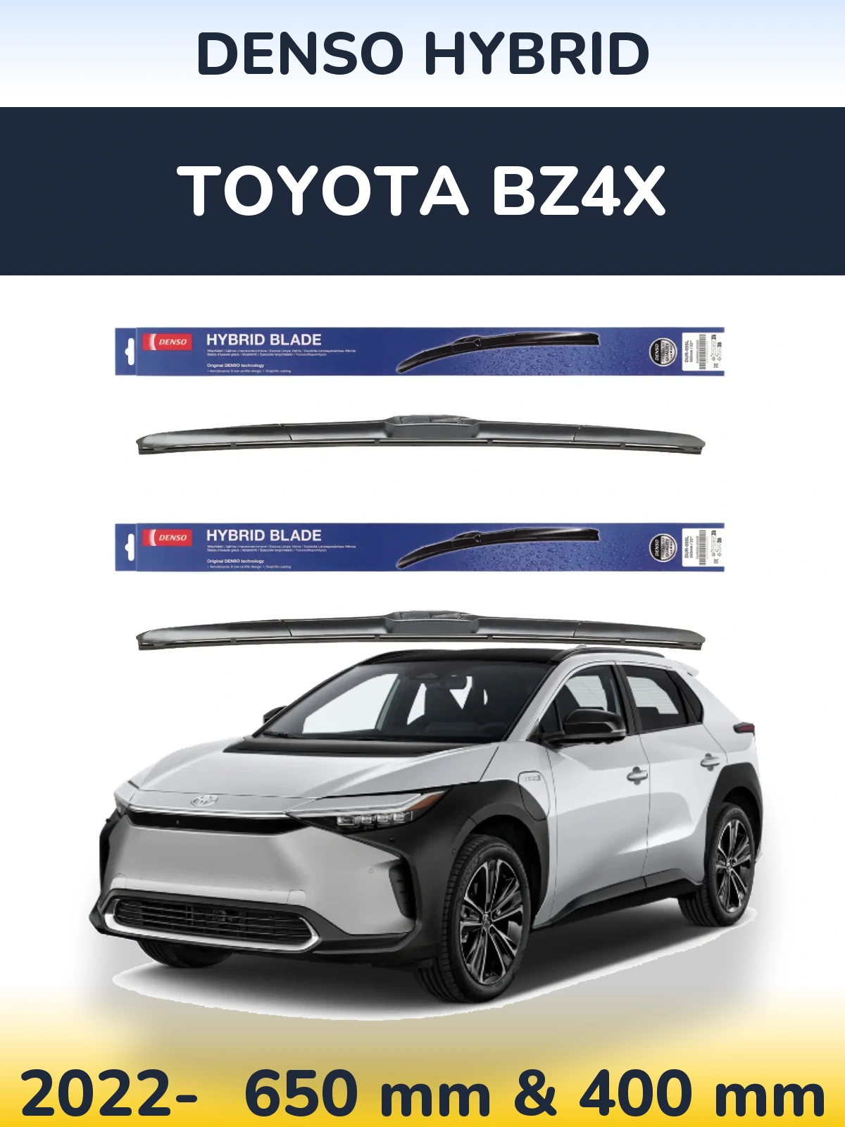Ștergătoare Denso Hybrid pentru Toyota bZ4X