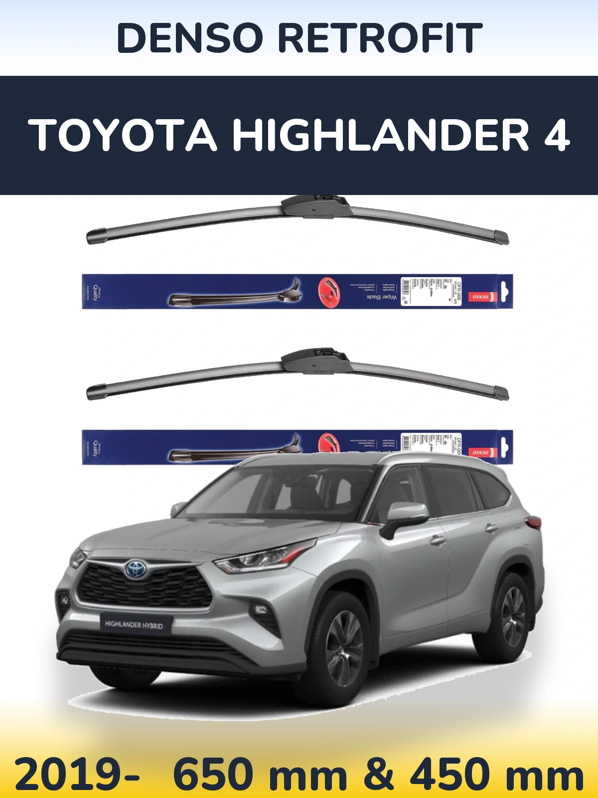 Ștergătoare Denso Retrofit pentru Toyota Highlander 4