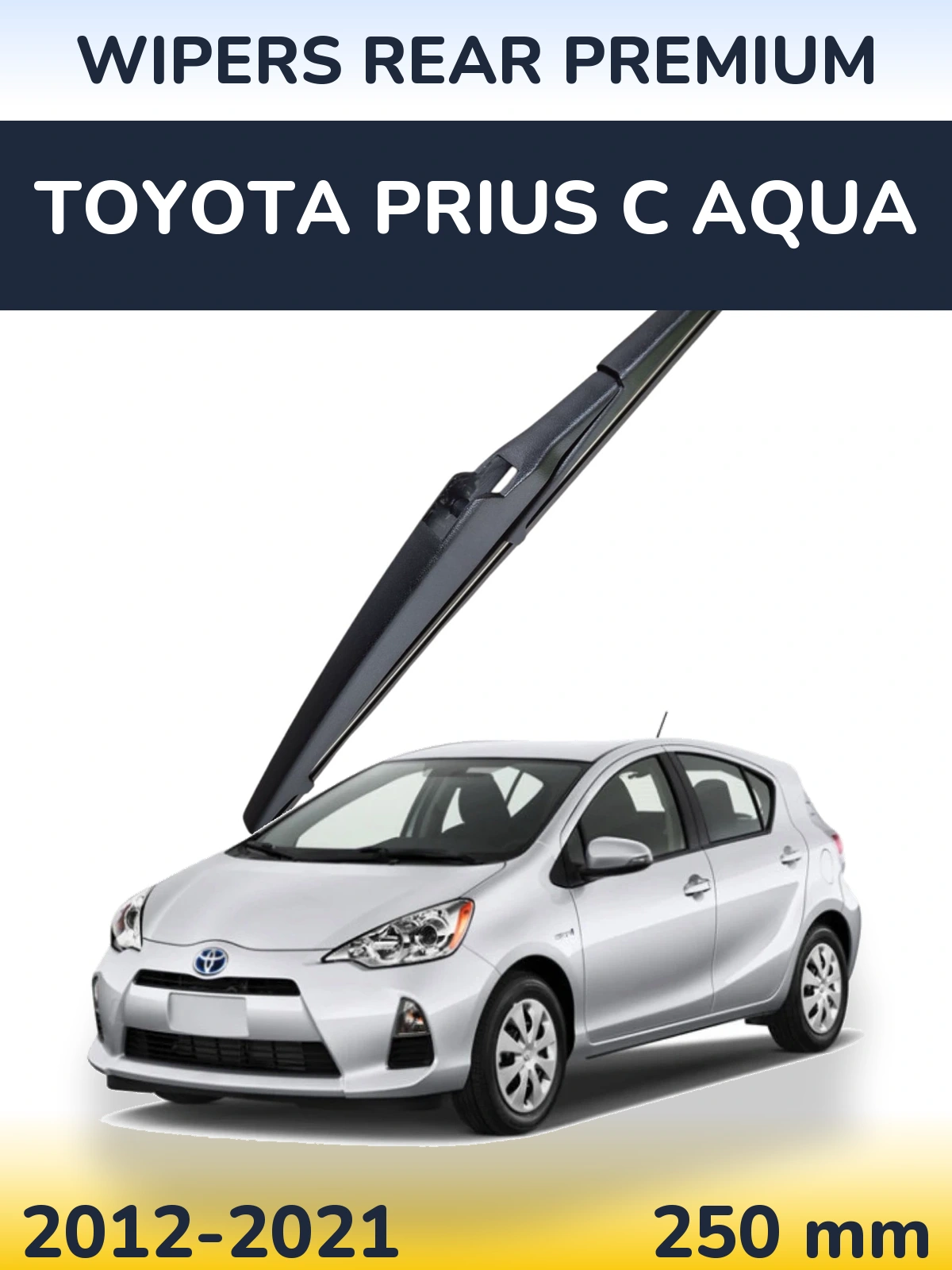 Ștergătoare WIPERS REAR PREMIUM pentru Toyota Prius C Aqua