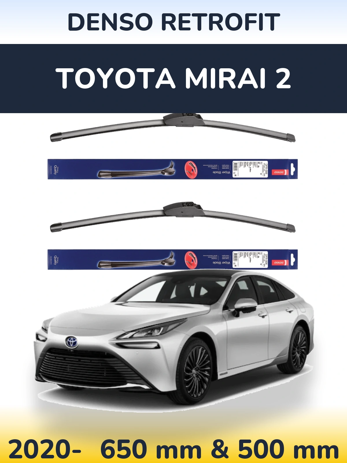 Ștergătoare Denso Retrofit pentru Toyota Mirai 2