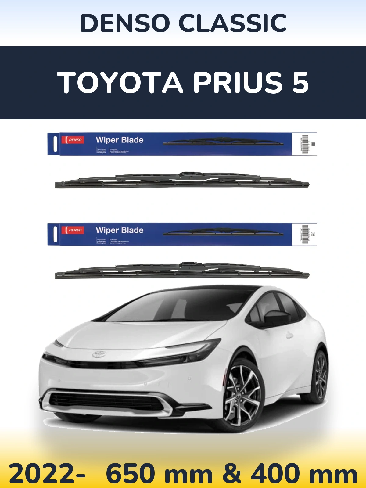 Ștergătoare Denso Classic pentru Toyota Prius 5