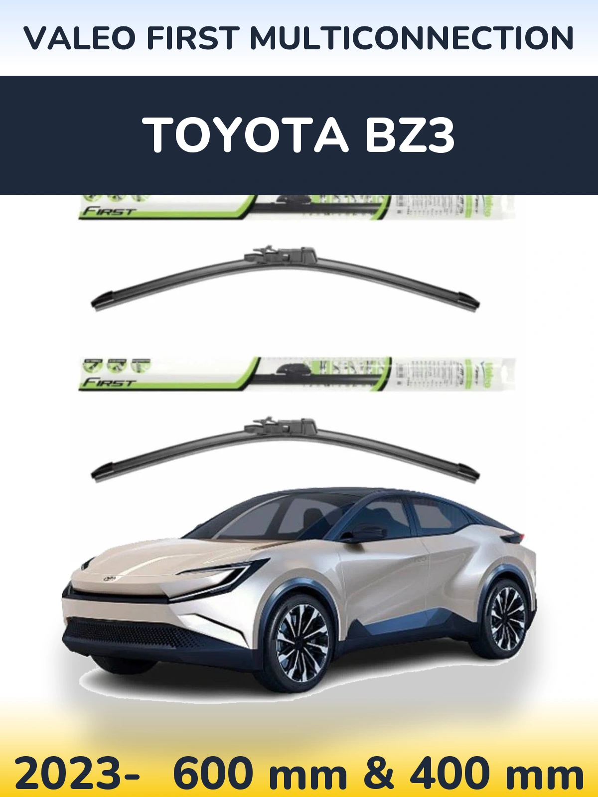 Ștergătoare Valeo First MultiConnection pentru Toyota bZ3