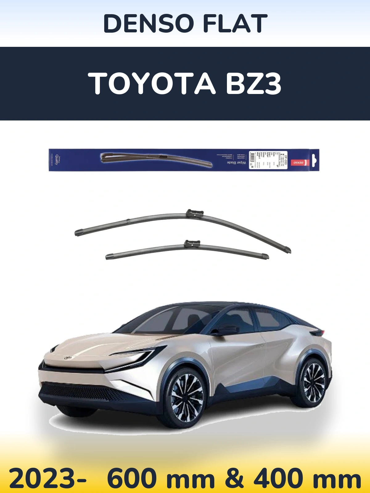 Ștergătoare Denso Flat pentru Toyota bZ3