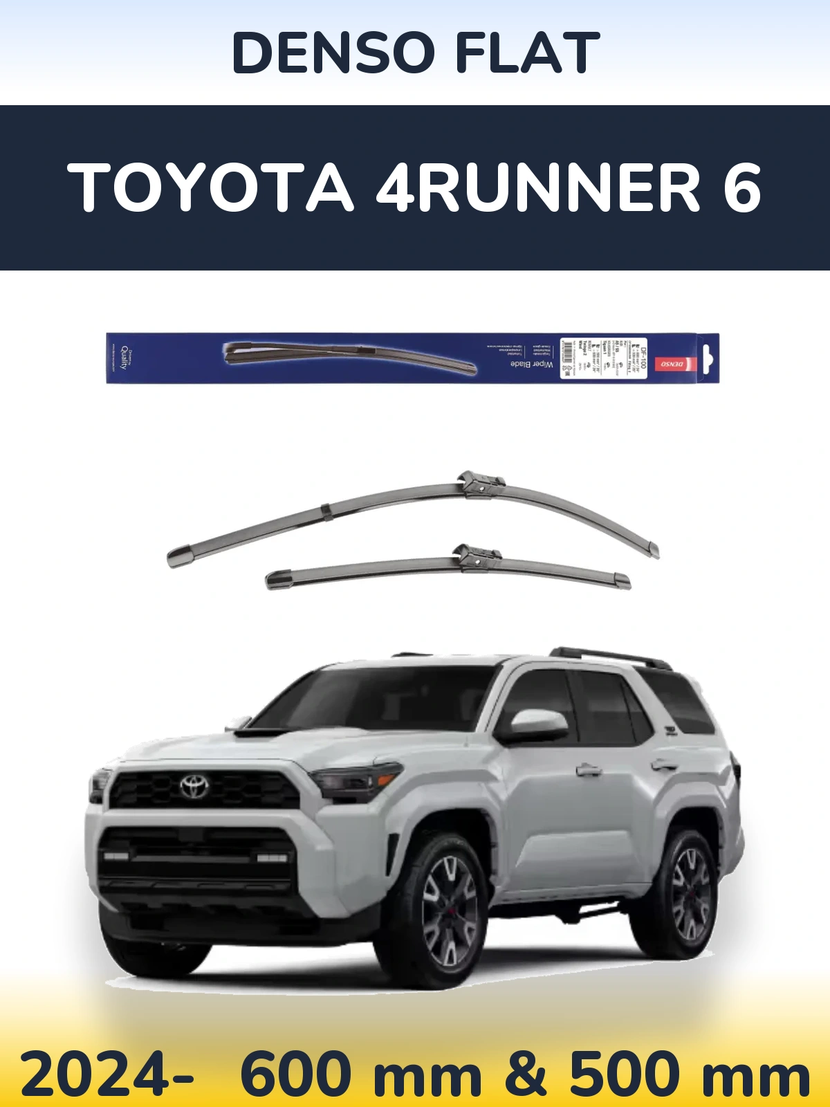 Ștergătoare Denso Flat pentru Toyota 4Runner 6