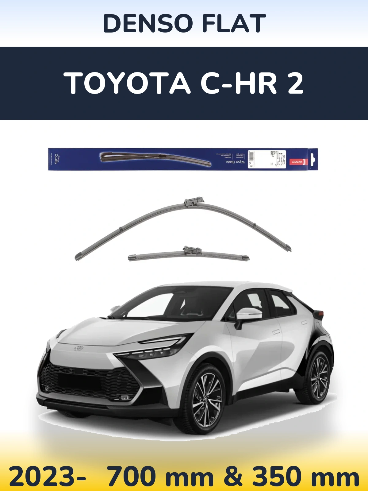 Ștergătoare Denso Flat pentru Toyota C-HR 2
