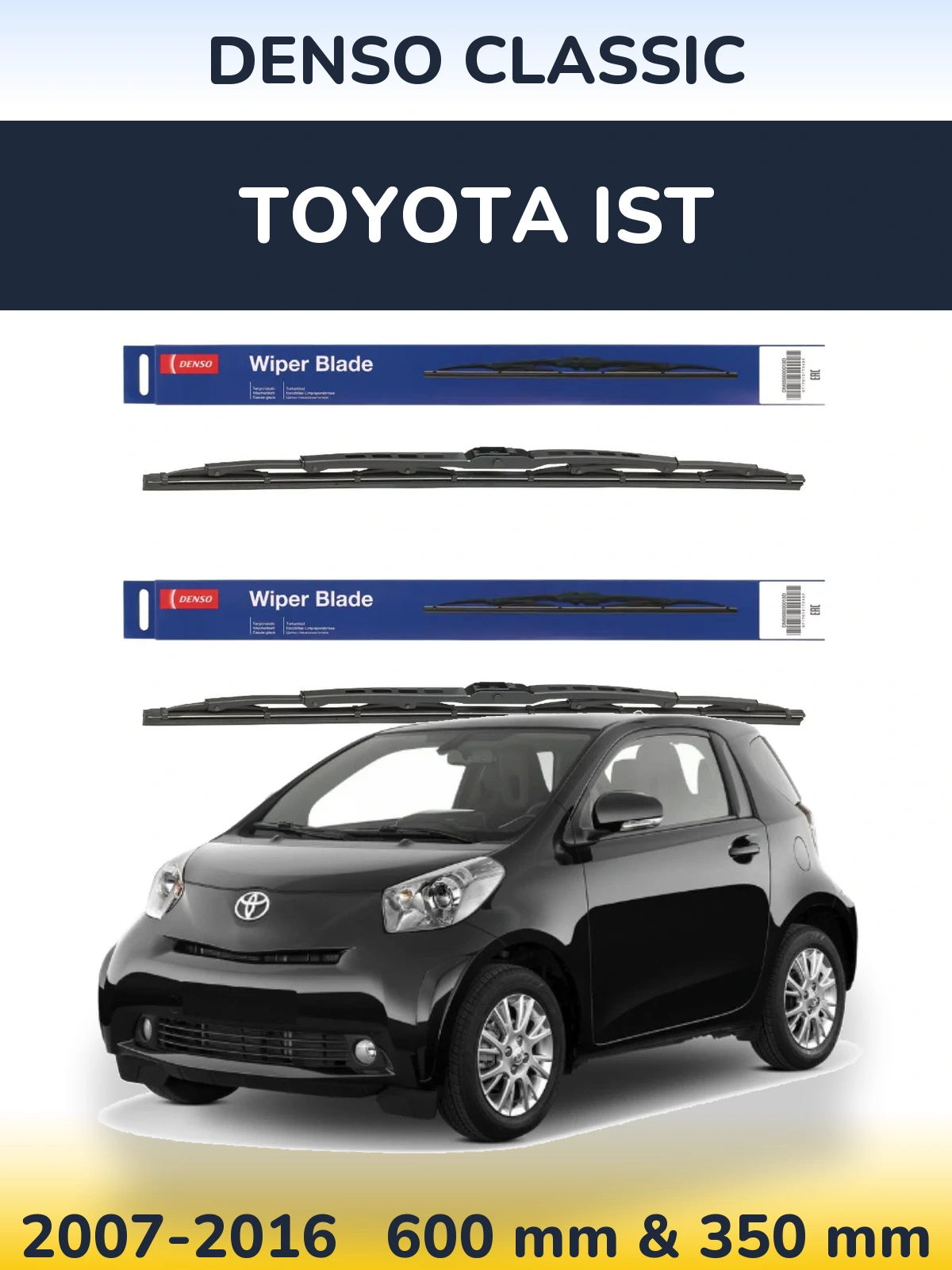 Ștergătoare Denso Classic pentru Toyota Ist