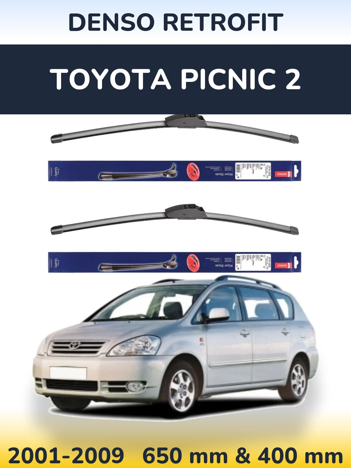 Ștergătoare Denso Retrofit pentru Toyota Picnic 2