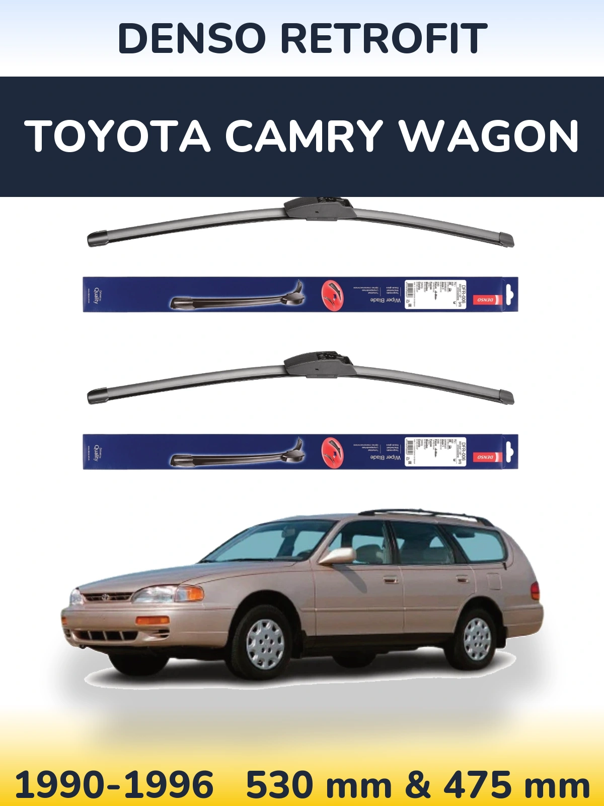 Ștergătoare Denso Retrofit pentru Toyota Camry Wagon