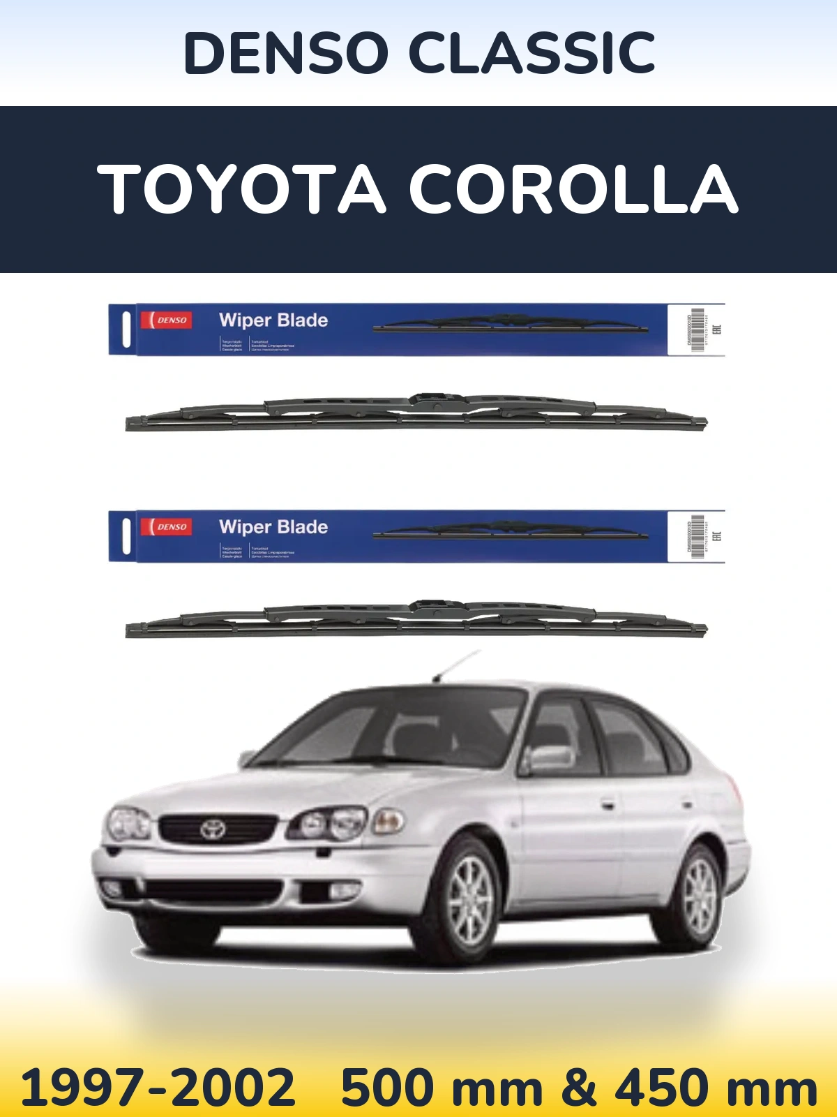 Ștergătoare Denso Classic pentru Toyota Corolla