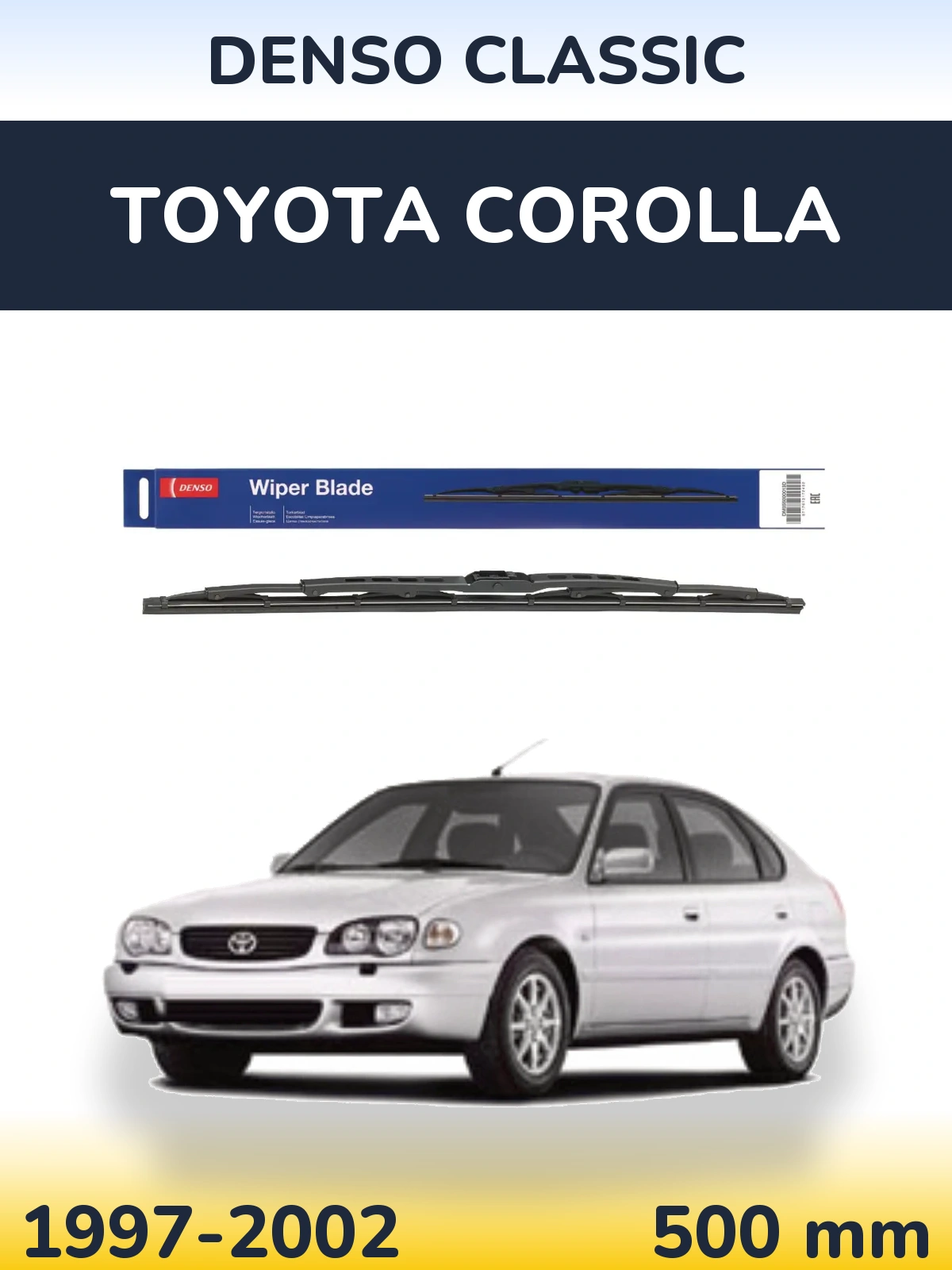 Ștergătoare Denso Classic pentru Toyota Corolla
