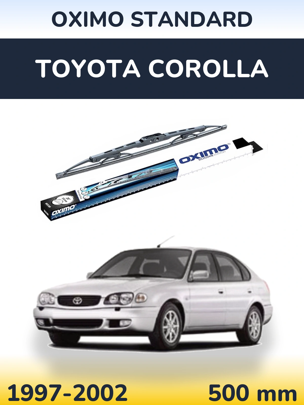 Ștergătoare Oximo Standard pentru Toyota Corolla