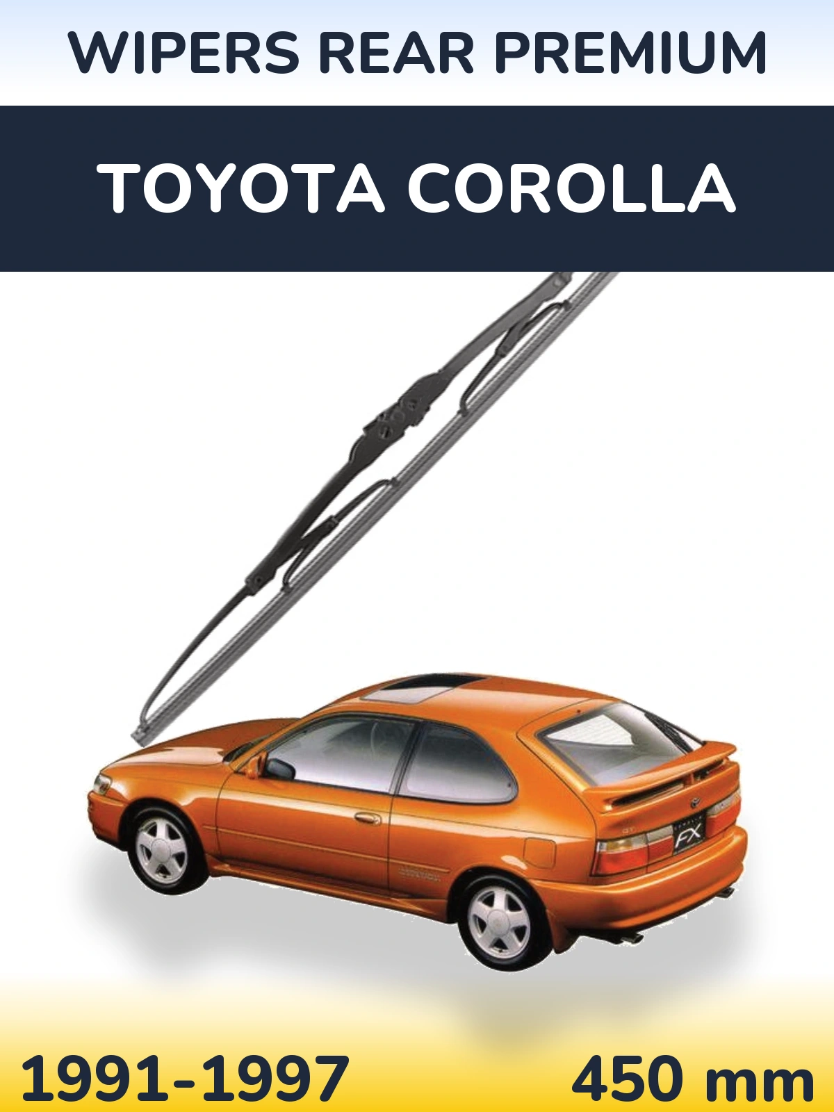 Ștergătoare WIPERS REAR PREMIUM pentru Toyota Corolla