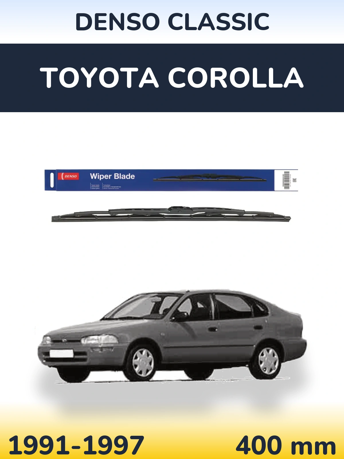 Ștergătoare Denso Classic pentru Toyota Corolla