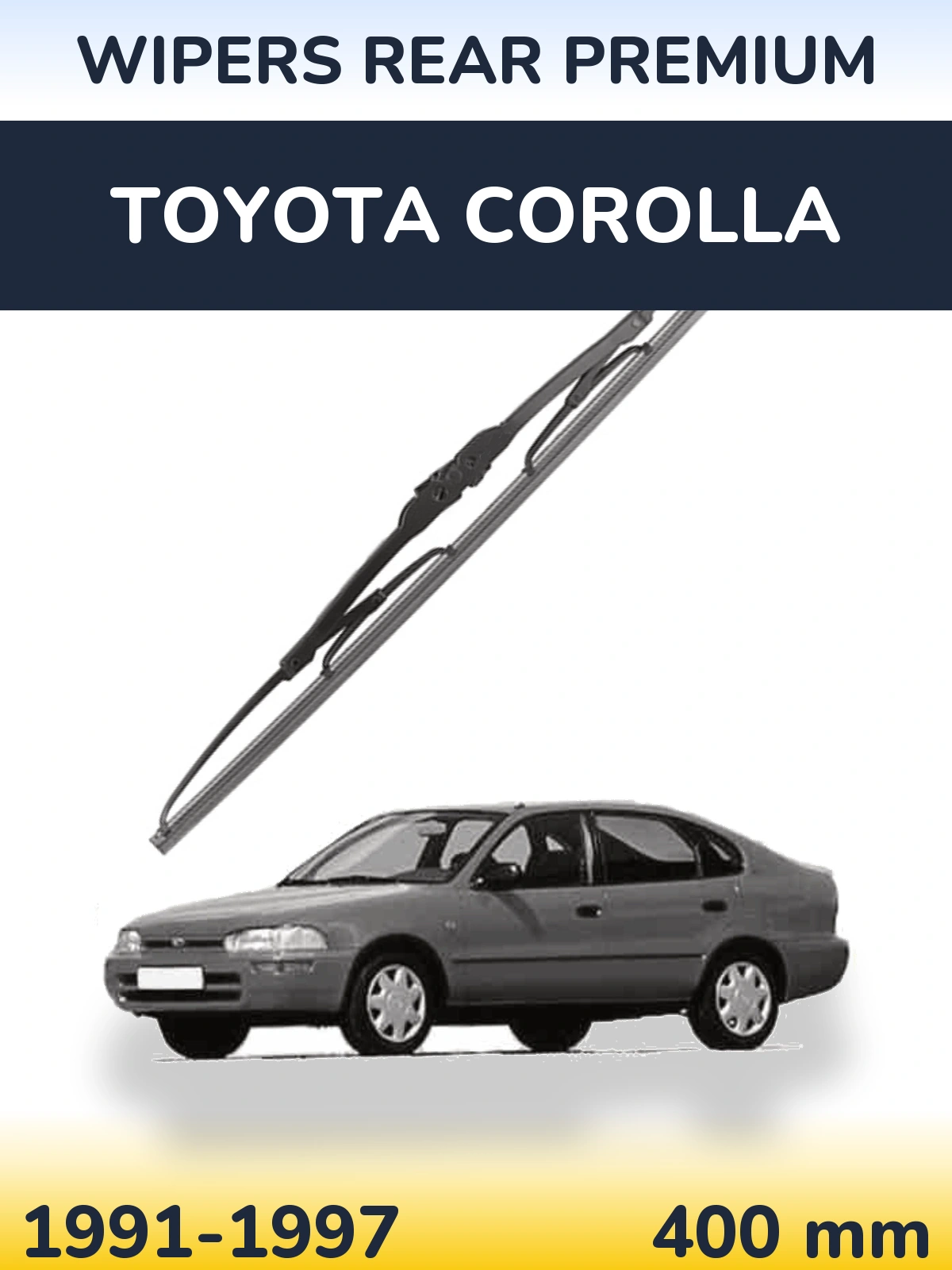 Ștergătoare WIPERS REAR PREMIUM pentru Toyota Corolla