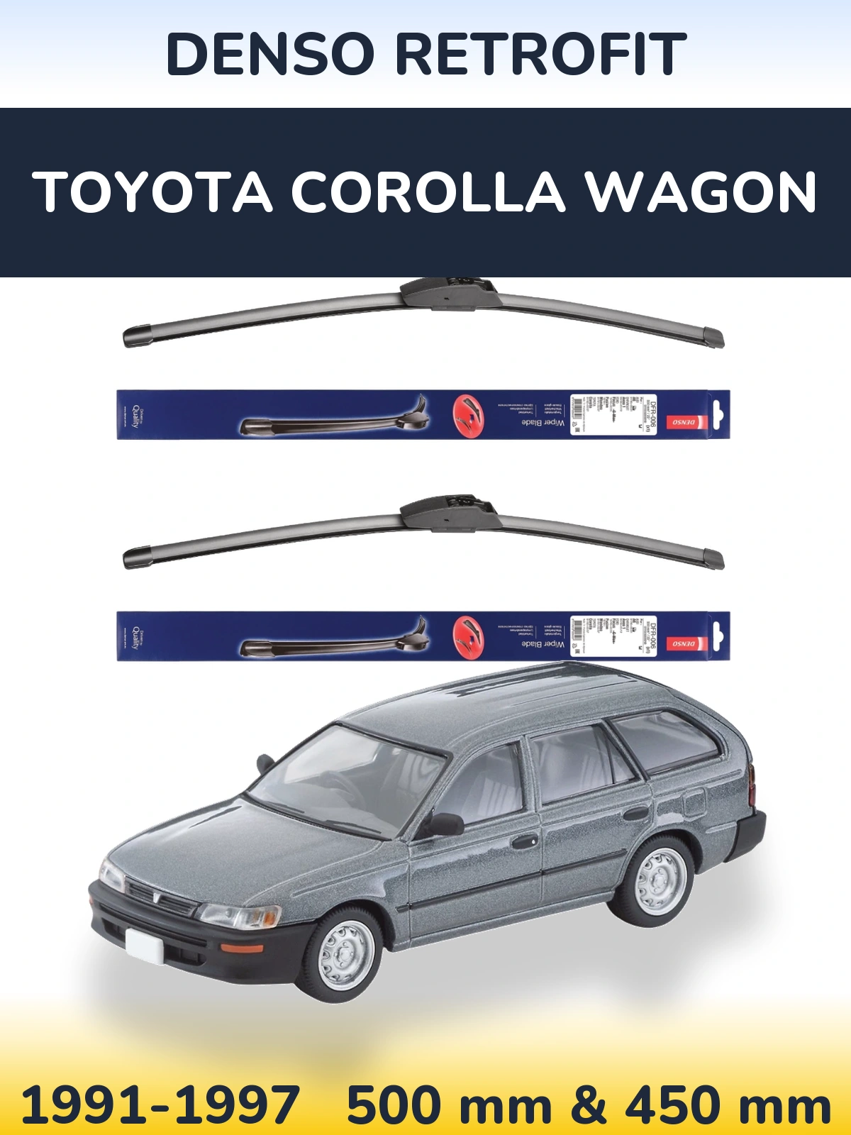 Ștergătoare Denso Retrofit pentru Toyota Corolla Wagon