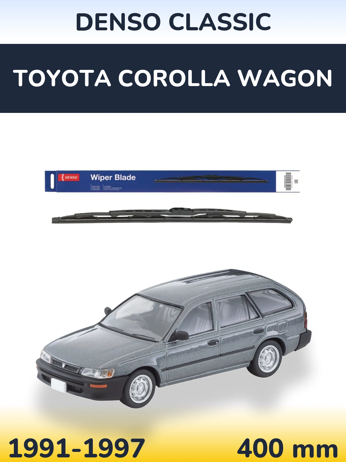 Ștergătoare Denso Classic pentru Toyota Corolla Wagon