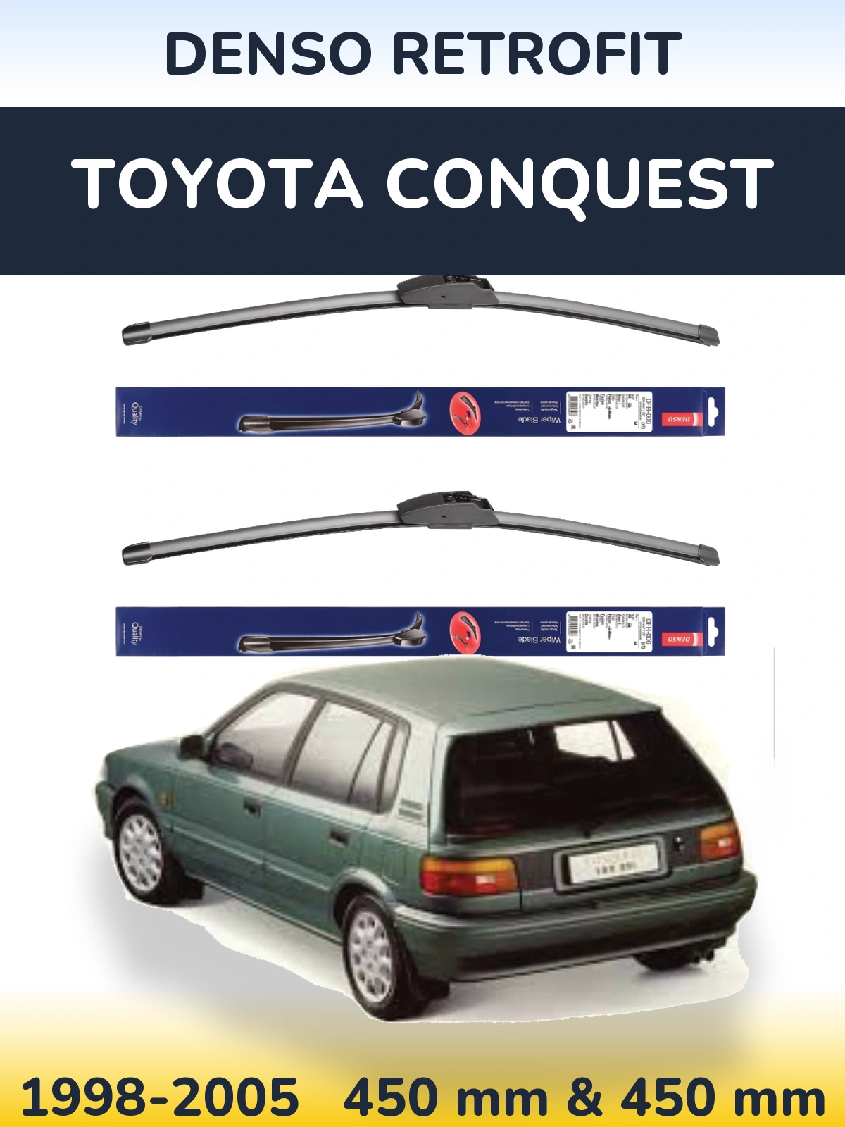 Ștergătoare Denso Retrofit pentru Toyota Conquest