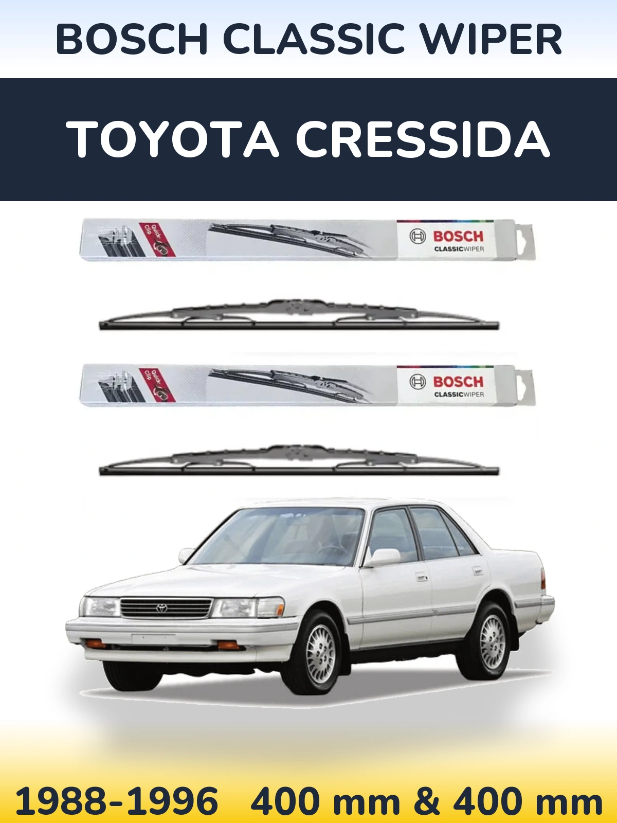 Ștergătoare BOSCH Classic Wiper pentru Toyota Cressida