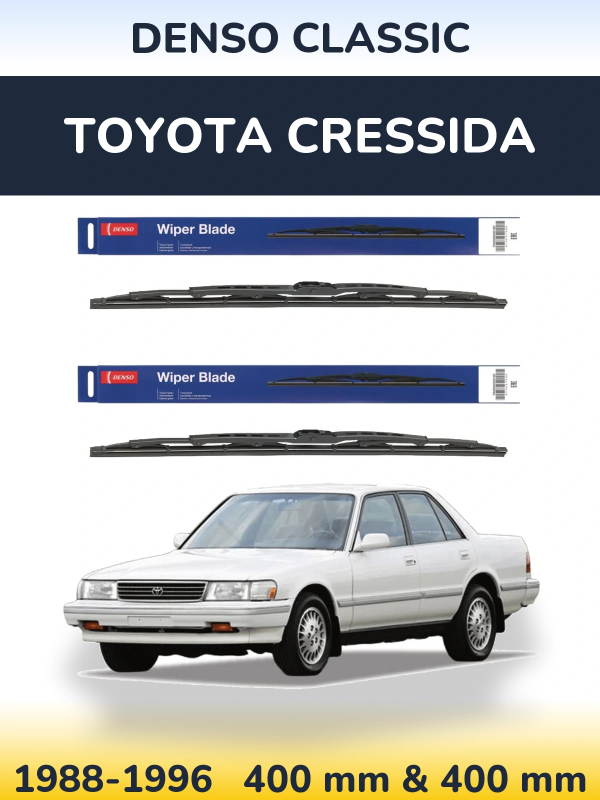 Ștergătoare Denso Classic pentru Toyota Cressida