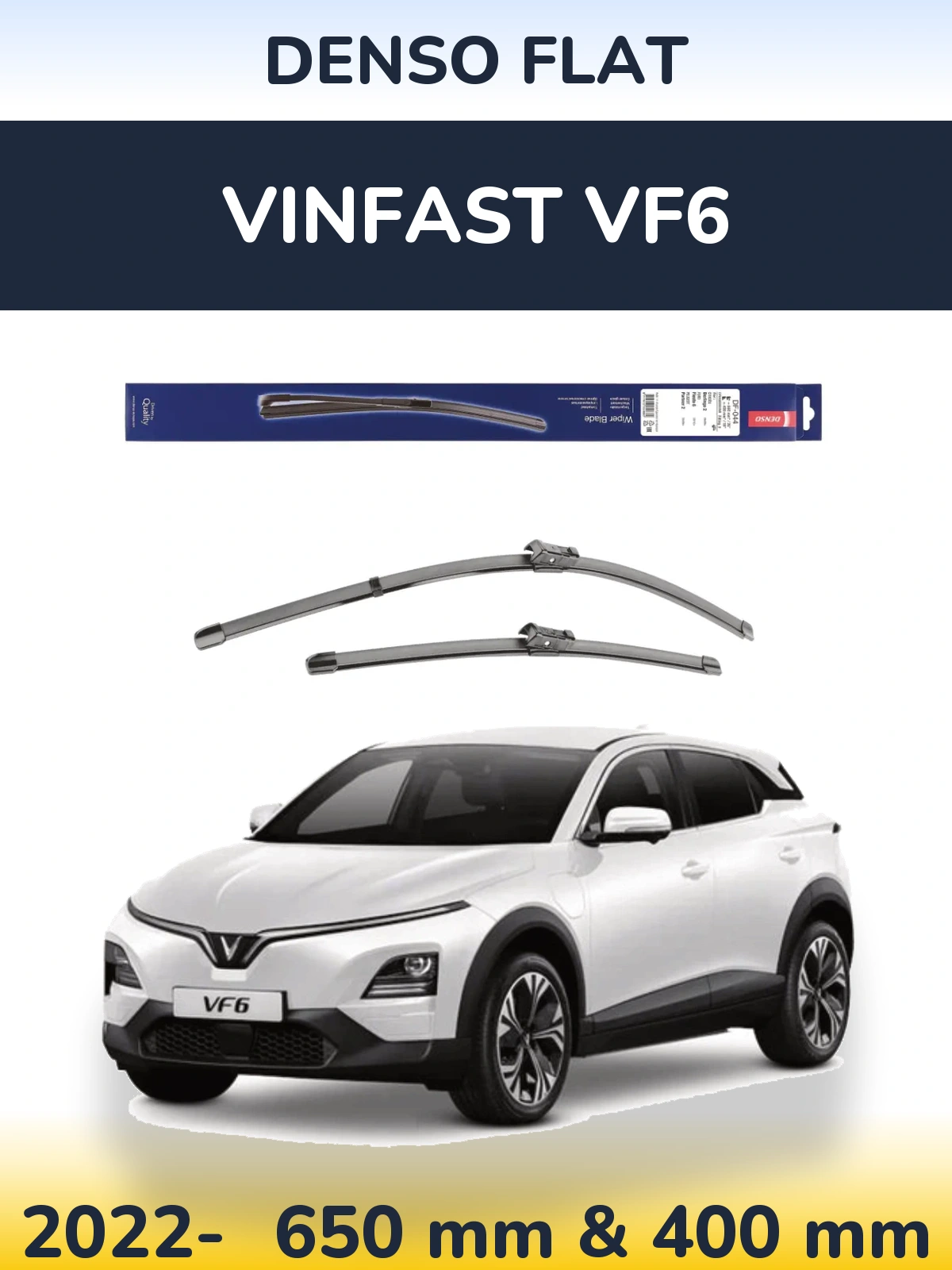 Ștergătoare Denso Flat pentru Vinfast VF6