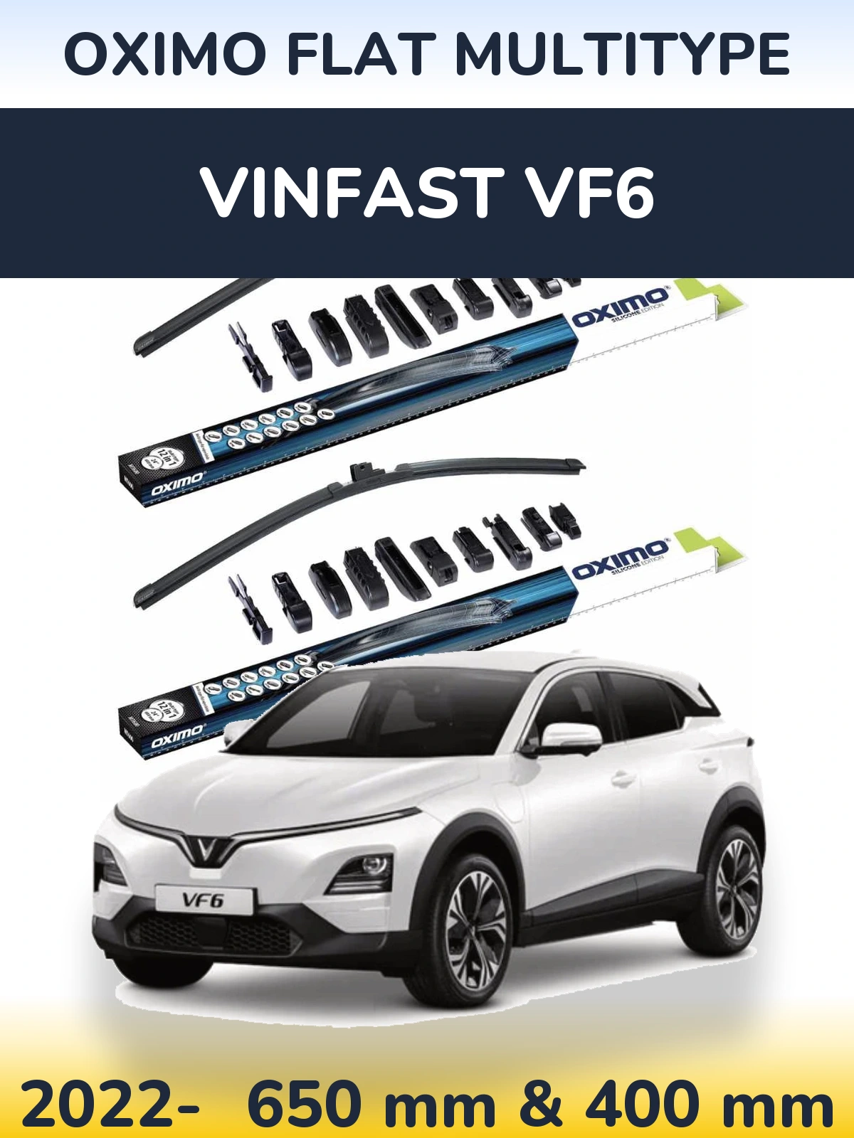 Ștergătoare Oximo Flat MultiTipe pentru Vinfast VF6