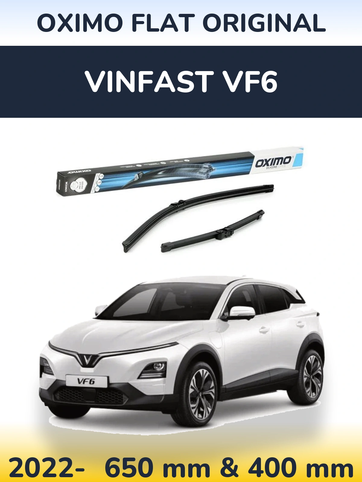 Ștergătoare Oximo Flat Original pentru Vinfast VF6