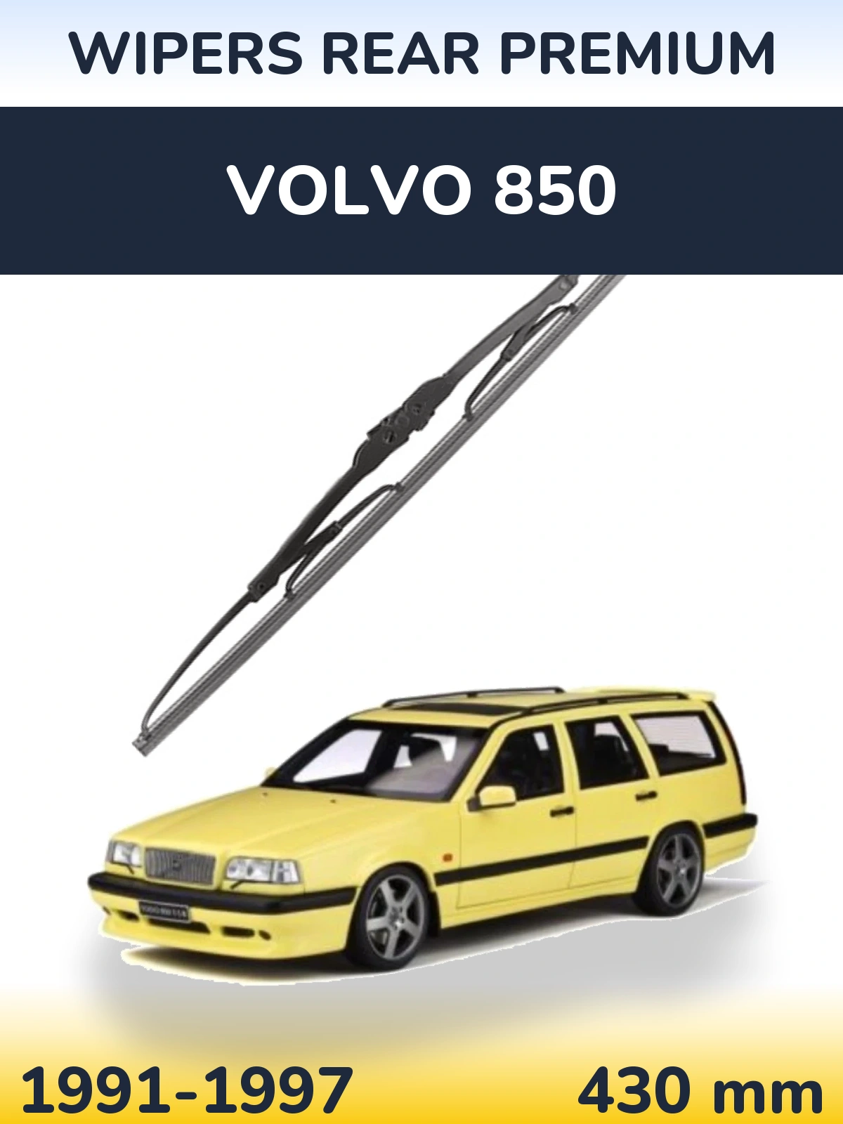 Ștergătoare WIPERS REAR PREMIUM pentru Volvo 850