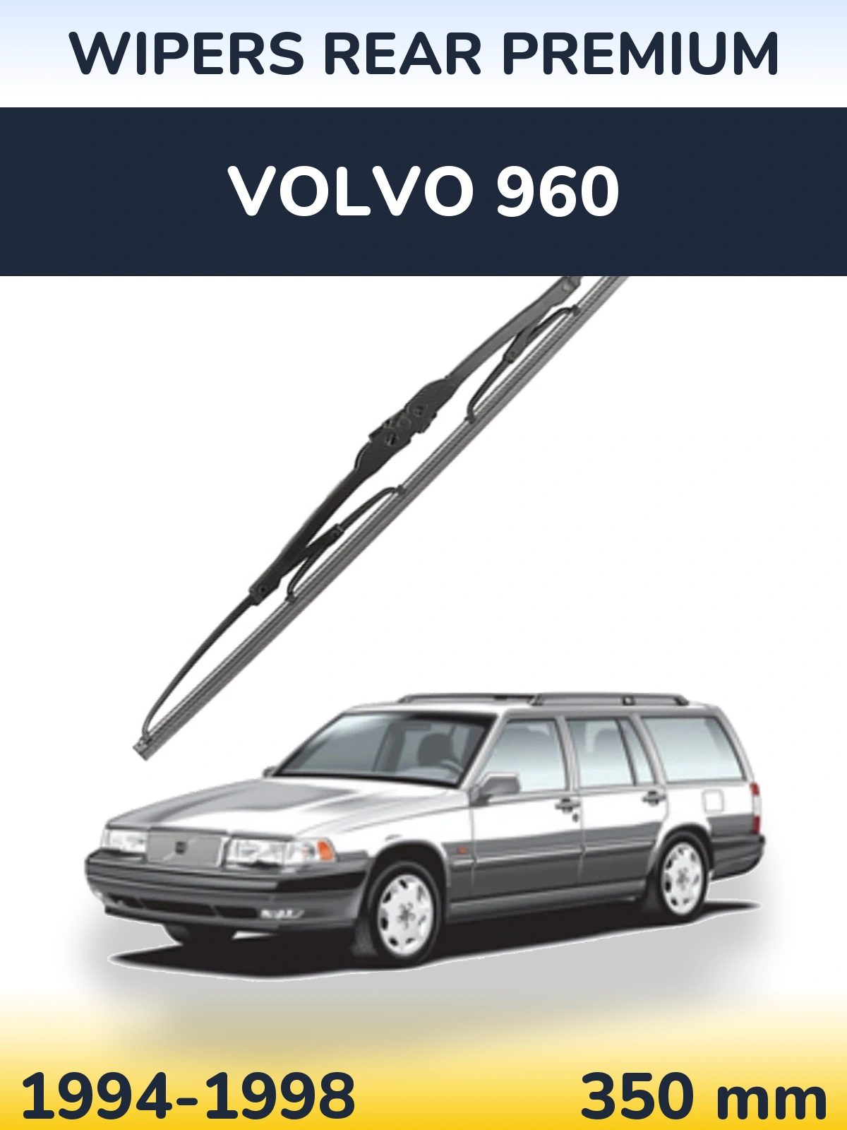 Ștergătoare WIPERS REAR PREMIUM pentru Volvo 960
