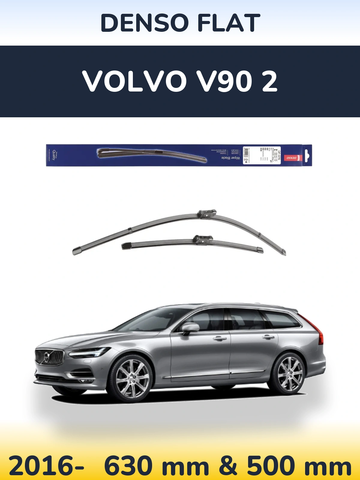 Ștergătoare Denso Flat pentru Volvo V90 2